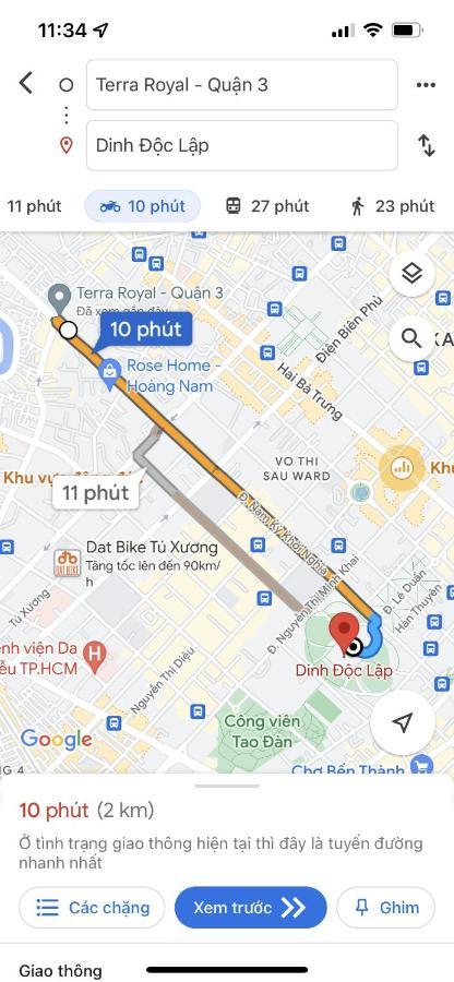 Can Ho Trung Tam Quan 3 Terra Royal Ho Chi Minh City Bagian luar foto